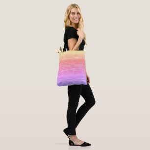 Tote Bag av Rainbow Sea Grass Beach Coastal Mönste Tygkasse