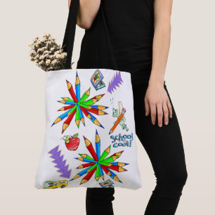 Tote Bag Back to school är Coola Tygkasse