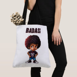 Tote Bag BADASS Tygkasse
