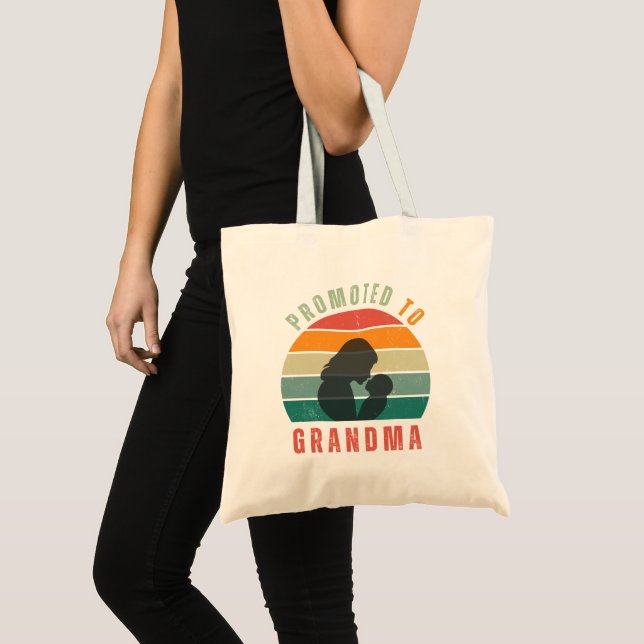 Tote Bag - befordrad till mormor Tygkasse (Framsida (produkt))