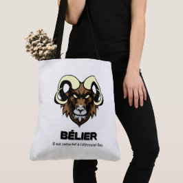 Tote Bag Bélier Tygkasse