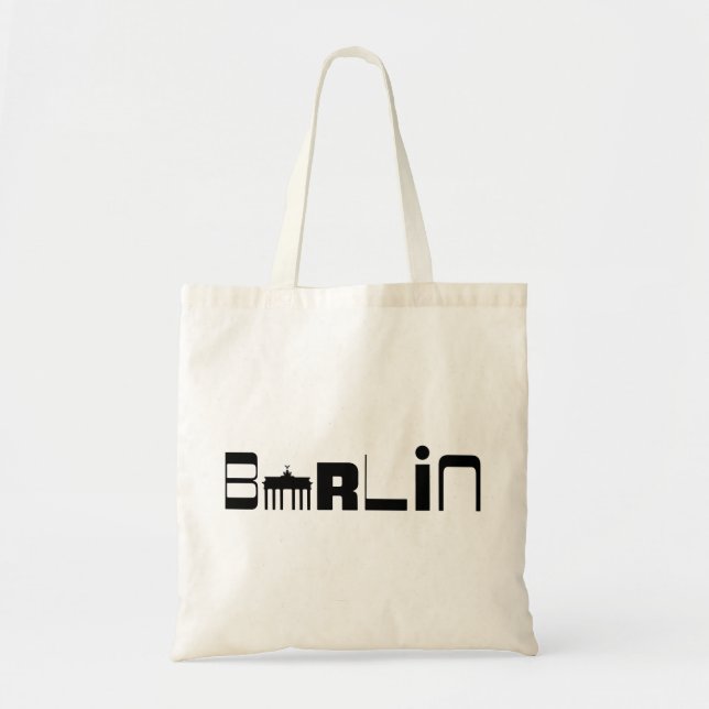 Tote bag berlin tygkasse (Framsidan)