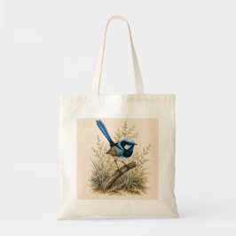 Tote Bag Blå Älvdvärg | Bush Edition Tygkasse