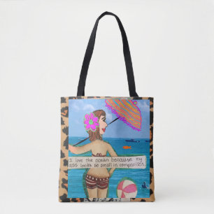 Tote bag - Black hund Tygkasse