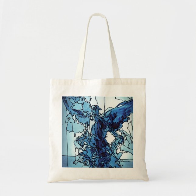 Tote Bag Blue Angel Tygkasse (Framsidan)