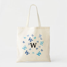 Tote Bag - Blue Brev