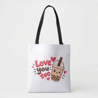 Tote bag boba tygkasse