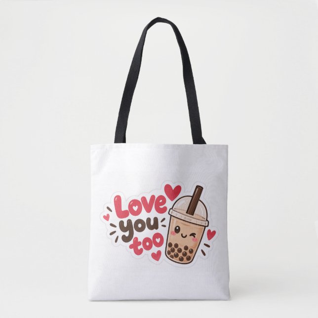 Tote bag boba tygkasse (Framsida)