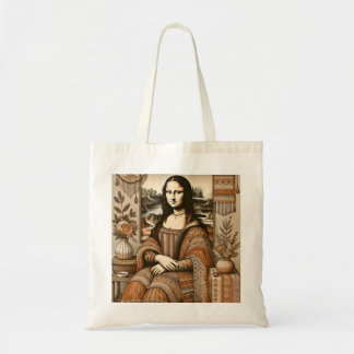 Tote Bag Boho Monalisa Tygkasse