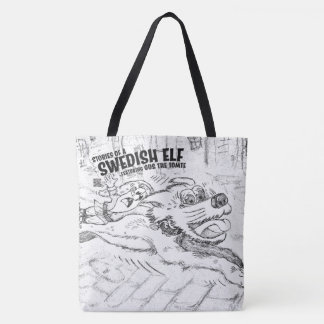 Tote Bag/ bokväska BERICHTEN VAN EEN ZWEEDSE ELF Tygkasse