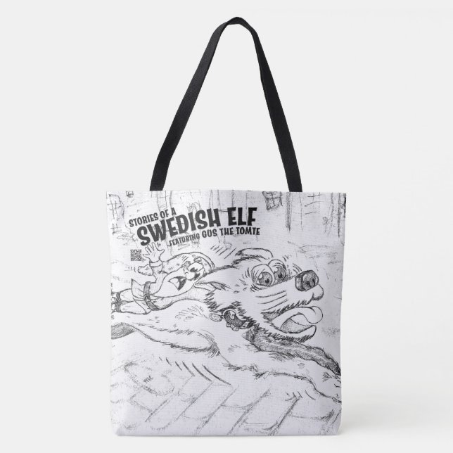 Tote Bag/ bokväska  BERICHTEN VAN EEN ZWEEDSE ELF  Tygkasse (Framsida)
