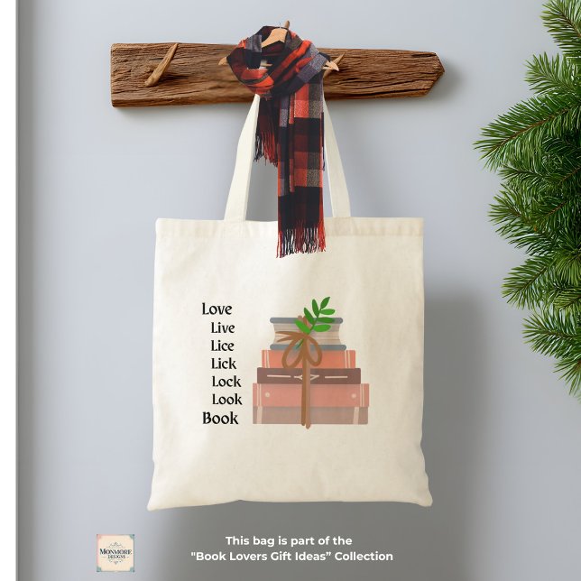 Tote Bag - Bookworm Gift Tygkasse (Skapare uppladdad)