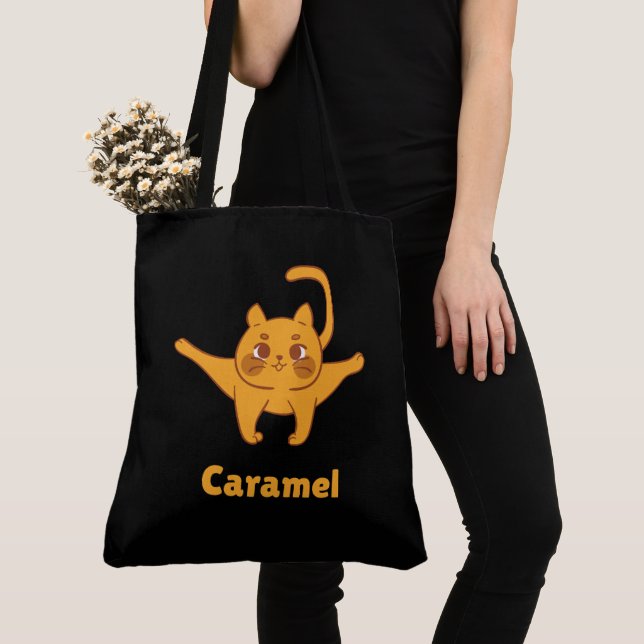 Tote Bag Caramel Tygkasse (Närbild)