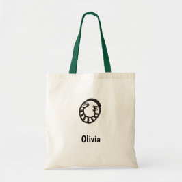 Tote Bag - Cat Brev O med Namn Tygkasse
