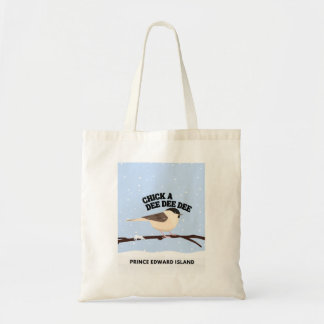 Tote Bag Chickadee Tygkasse