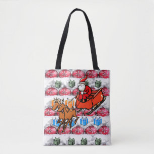 Tote bag christmas tygkasse