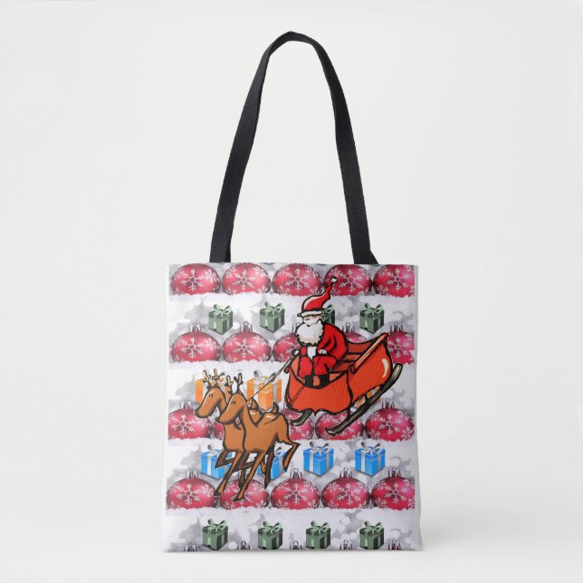 Tote bag christmas tygkasse (Framsida)