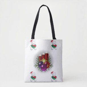 Tote bag christmas tygkasse