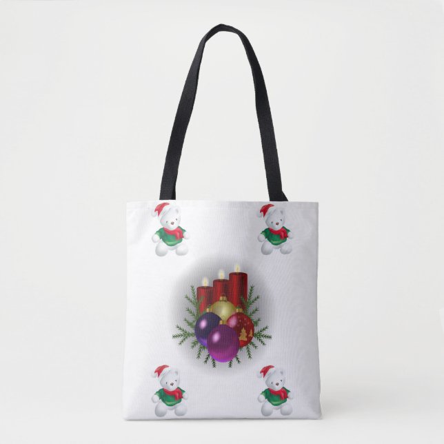 Tote bag christmas tygkasse (Framsida)
