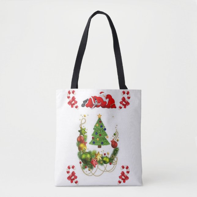 Tote bag christmas tygkasse (Framsida)