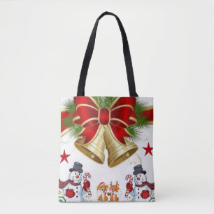 Tote bag christmas tygkasse