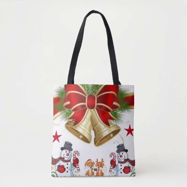 Tote bag christmas tygkasse (Framsida)