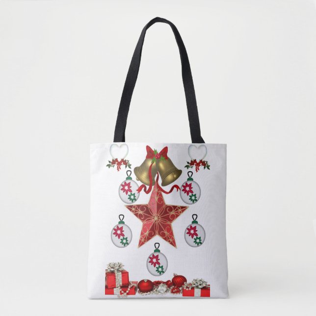 Tote bag christmas tygkasse (Framsida)