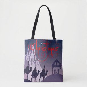 Tote bag christmas tygkasse