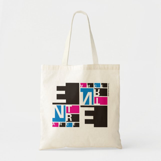 Tote Bag (Color) [Grid] Tygkasse (Framsidan)