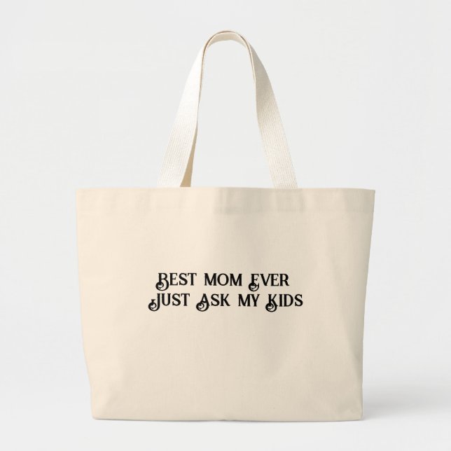 Tote Bag-dagen för Mor Jumbo Tygkasse (Framsidan)