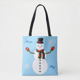 tote bag de hombre de nieve tygkasse