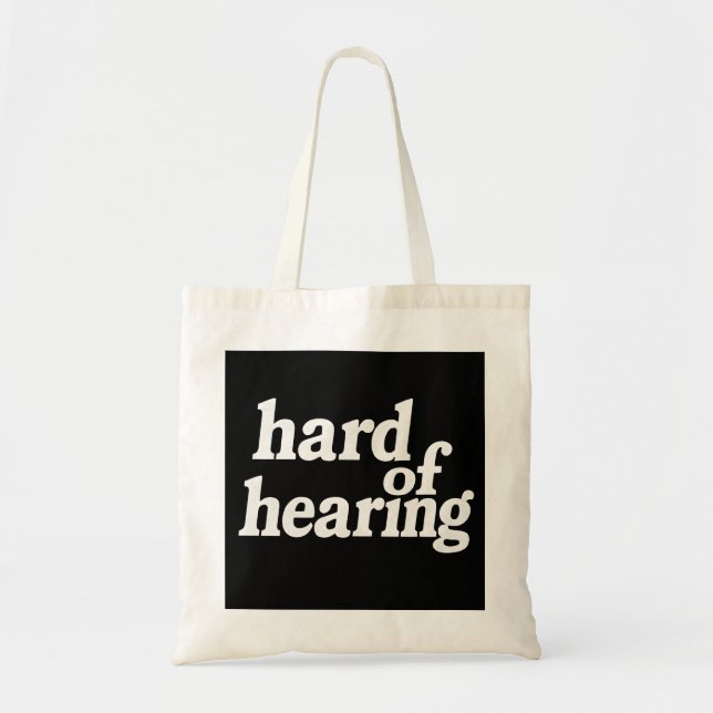Tote Bag Design för Hörselskadade Pride   Tygkasse (Framsidan)