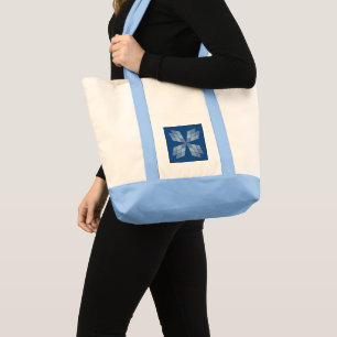 Tote Bag - Diamond Petals Tygkasse