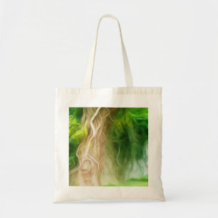 Tote Bag Dream Ljust grönt Träd Tygkasse