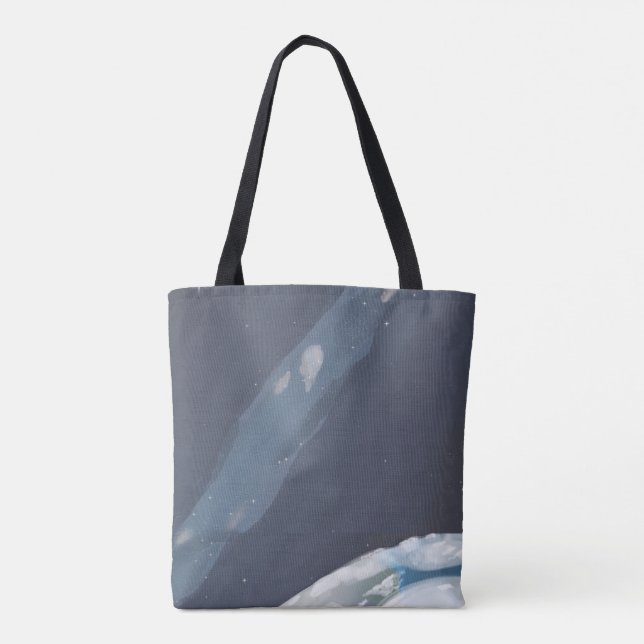 Tote Bag earth Tygkasse (Baksida)
