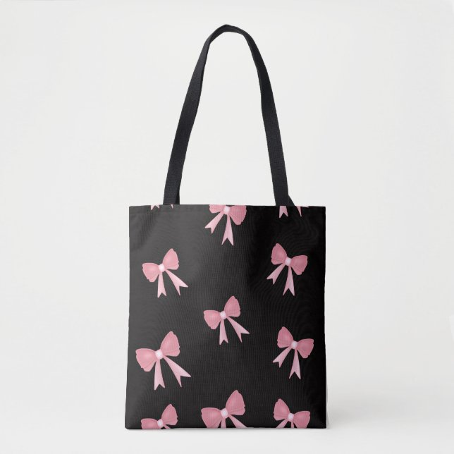 Tote bag elegant  tygkasse (Framsida)