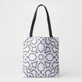 Tote Bag, en levande elegant vit färg-design Tygkasse
