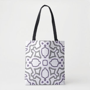 Tote Bag, en levande elegant vit färg-design Tygkasse