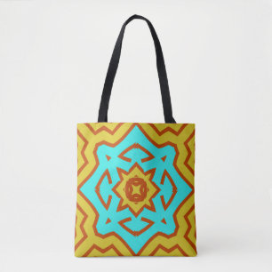 Tote Bag, en multifärgad för sömlös elegant Tygkasse