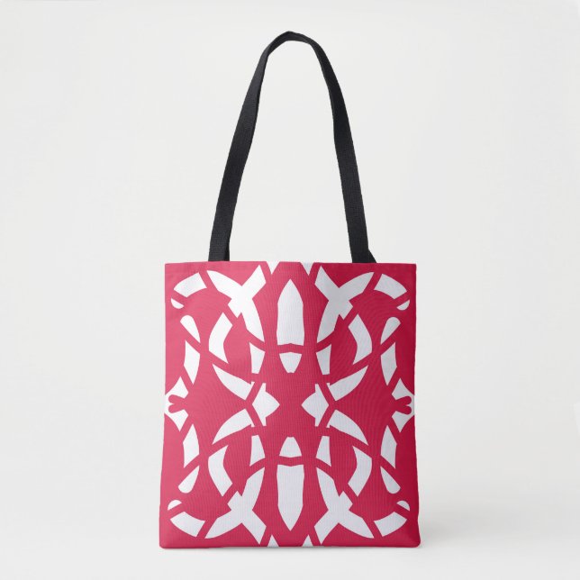 Tote Bag, en sömlös klassisk elegant Tygkasse (Framsida)