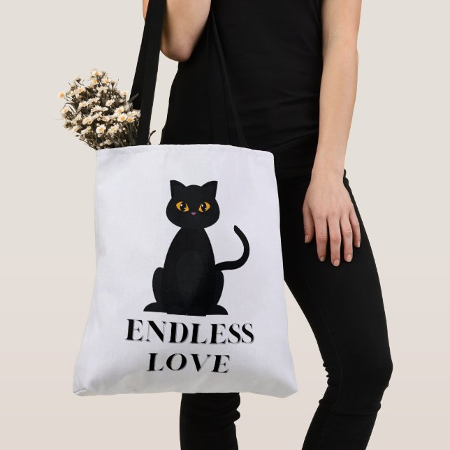 Tote Bag endless love Tygkasse (Närbild)