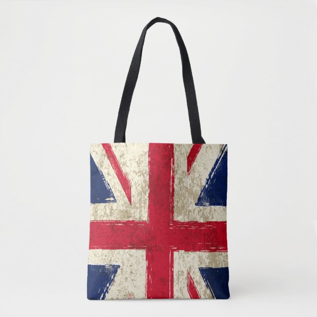 Tote bag femme. Drapeau Anglais Tygkasse (Framsida)