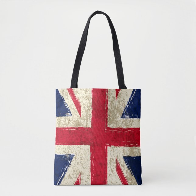 Tote bag femme. Drapeau Anglais Tygkasse (Framsida)