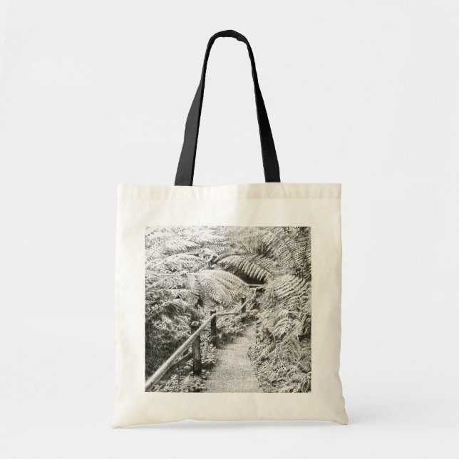 Tote Bag - "Ferntree Gully Descent" Tygkasse (Framsidan)