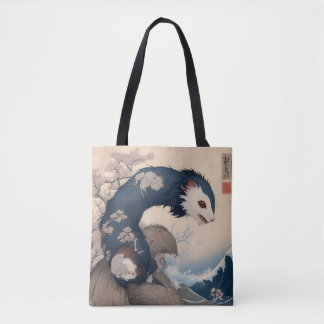 Tote bag Ferret Tygkasse