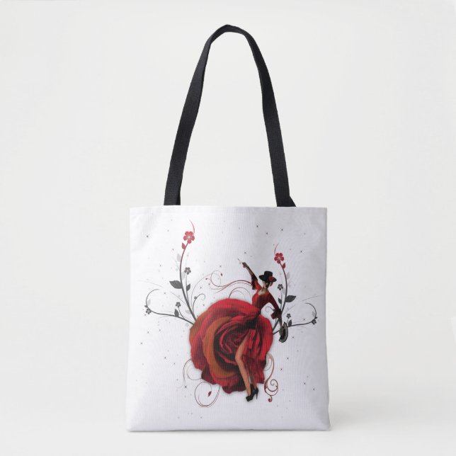 Tote bag Flamenco Tygkasse (Framsida)