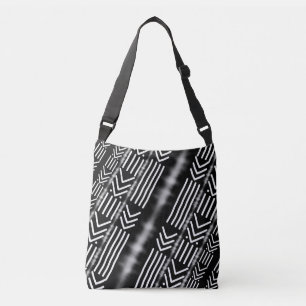 Tote Bag för Afrikas svarta Lera-Trasa Axelväska