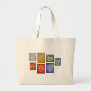 Tote Bag för Angel Färg Series Jumbo Tygkasse