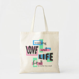 Tote-bag för att dela dina pro-life-övertygelser. tygkasse
