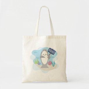 Tote Bag för Barn - Hajbok Tygkasse